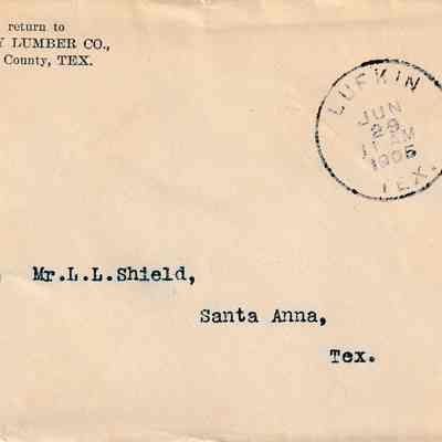 Angelina County Lumber Company [Cover]