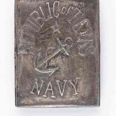 Republic of Texas Navy Silver Shoulder Plate