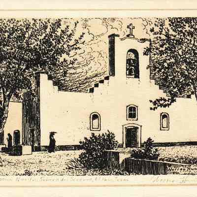 Nuestra Señora de la Limpia Concepción del Socorro Mission [Greeting Card]
