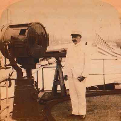 Captain “Jack” Philip [Stereoview]