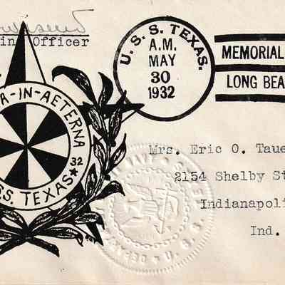 USS Texas (BB 35) “Memorial Day” [Cover]