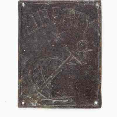 Liberty Copper Hat Plate