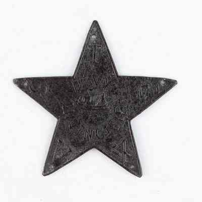 Texas Navy Invincible Copper Hat Star