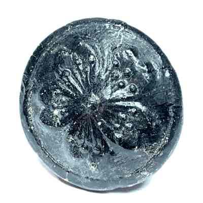Imperial Japanese Army Officer Glass Button