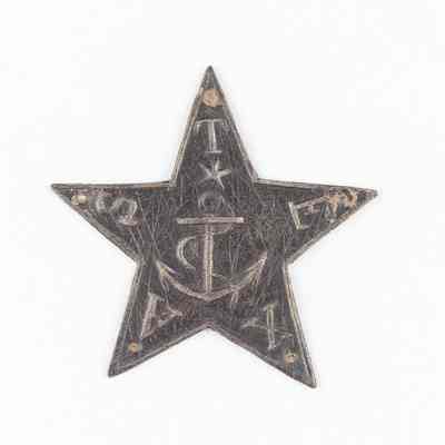 Texas Marine Silver Hat Star