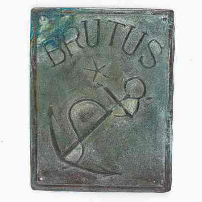 Brutus Hat Plate (corner holes)