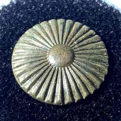 Revolutionary War Button with Radiate St. Augustine Florida (95)