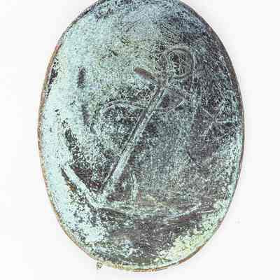 Navy Copper Hat Plate