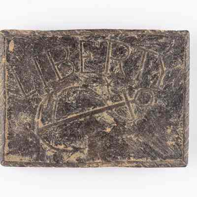 Liberty Silver Belt Buckle