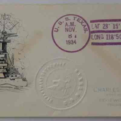 USS Texas (BB 35) “Navy Day” [Cover]