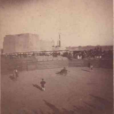 El Paso Bullfight [Stereoview]