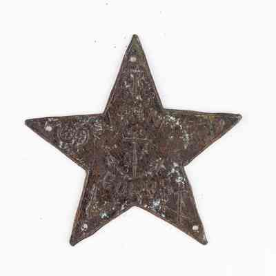 Texas Marine Corps Copper Hat Star