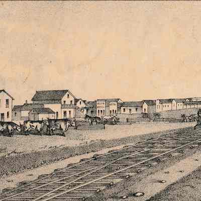 Weimar, North Side [Lithograph]