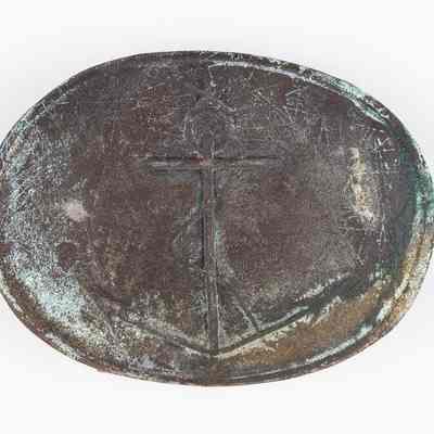 Marine Copper Belt Buckle