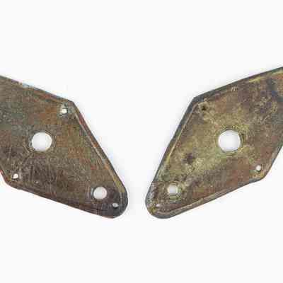 Engineer Copper Canilever Collar Insignia