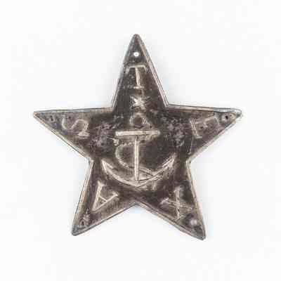 Texas Marine Silver Hat Star