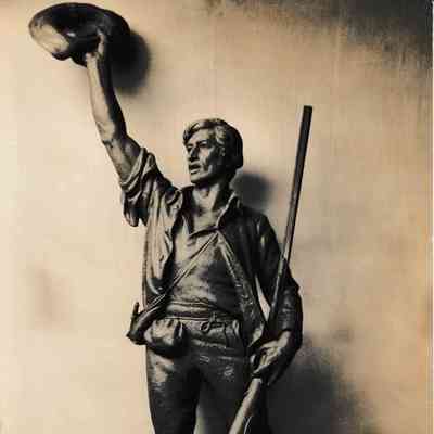 Ben Milam Statue [Photograph]