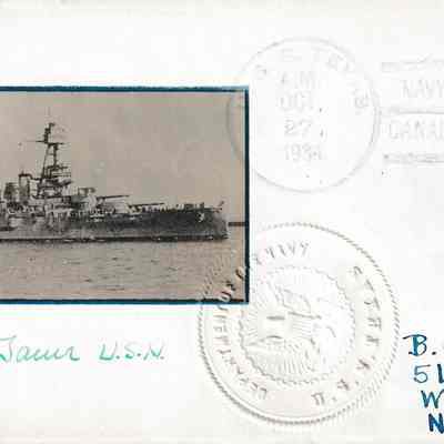 USS Texas “Navy Day” [Cover]
