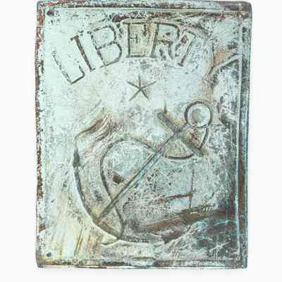 Liberty Copper Hat Plate