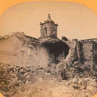 Mission San José y San Miguel de Aguayo [Stereoview]