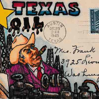 Texas Annexation Centennial "Big Oil" [Cover]