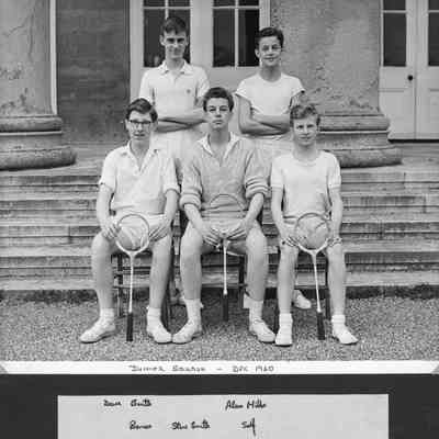 Junior squash team photographs