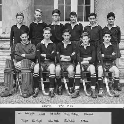 Hockey Colts / U 16 team photographs