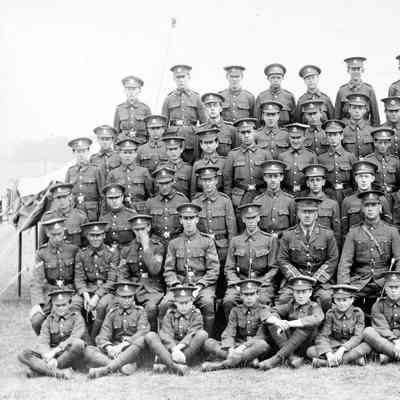 OTC camp: group photograph