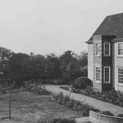 Ridgeway House, corner, and grounds