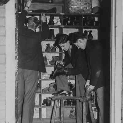 Collinson House boot room