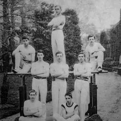 Gymnastics team photographs