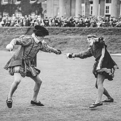 Teachers in Fancy Dress for Foundation Day 1936
