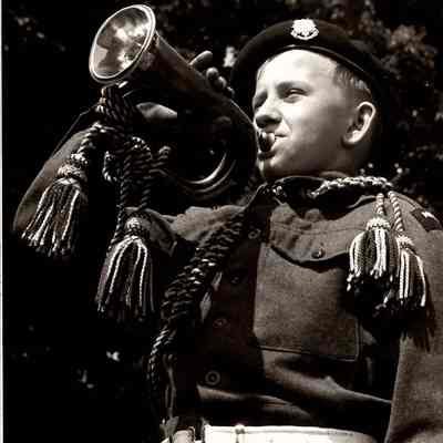 CCF general inspection by General Sir Brian Horrocks