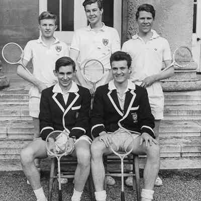Squash team photographs