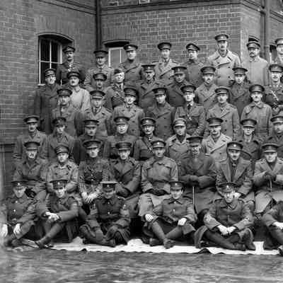 Officers' group photo, ? not MHS