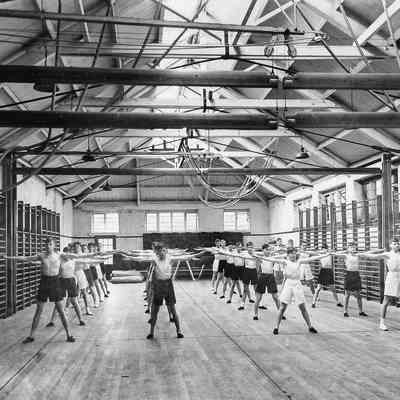 Athletics in Gymnasium