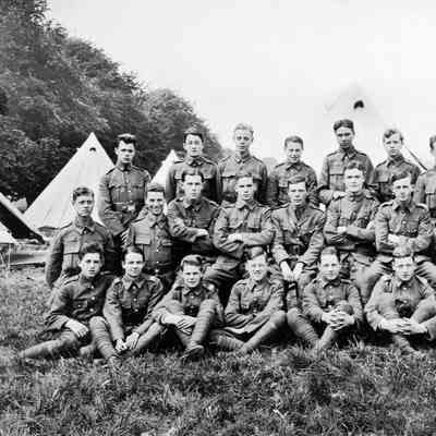 OTC camp, group photograph