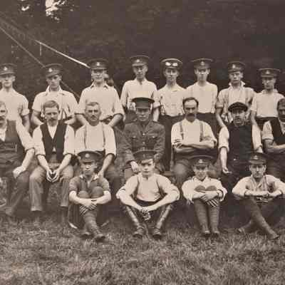 OTC Camp group postcard