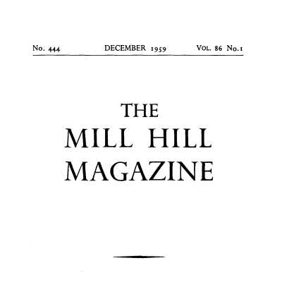 Mill Hill Magazine, vol.86