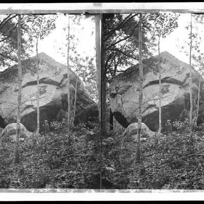 Man and Boulder
