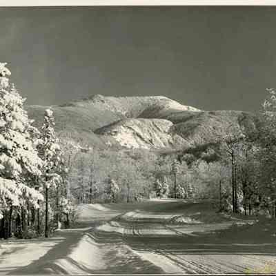 View of Mountain from Road