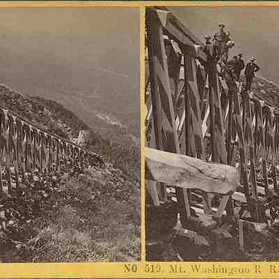 Mt Washington R R Looking Down
