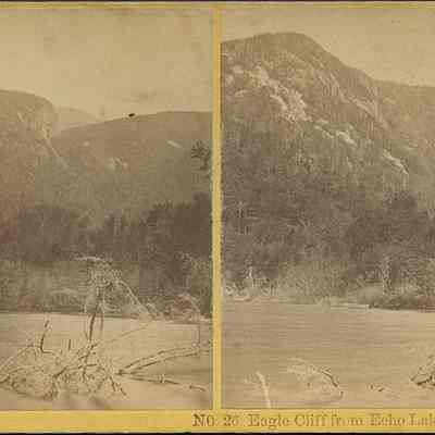 Eagle Cliff from Echo Lake, Franconia Notch