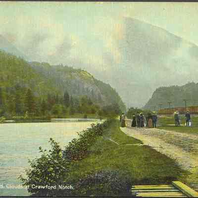 White Mts., N. H. Clouds at Crawford Notch.