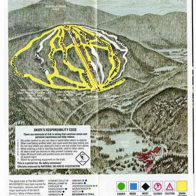 The BALSAMS/WILDERNESS Alpine Ski Area