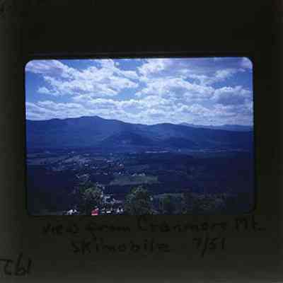 View from Cranmore Mt. Skimobile