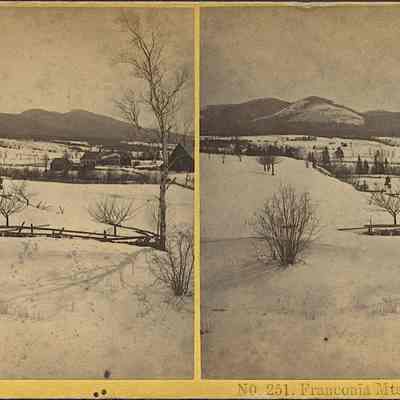 Franconia Mts from Winter