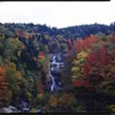 Silver Cascade in Crawford Notch, NH