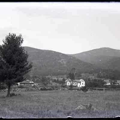 Mt. Kearsage and Bartlett from Cemetery
