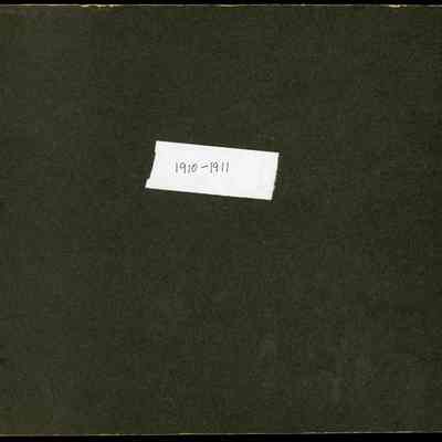 Walter H. and Ida Rachel James Travel Journal 1910-1911